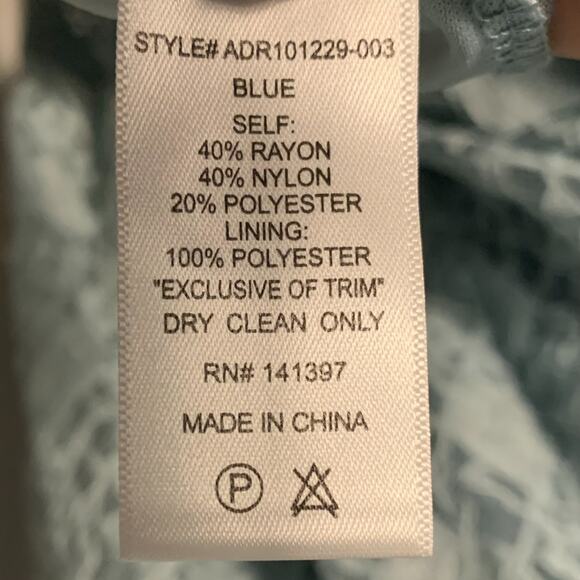 ASTR The Label Women's Corset Lace Sheath Dress Size M Blue NEW Going Out Party - Picture 11 of 12